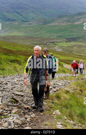 Il dr. gerry mcpartlin sul ben chonzie Foto Stock