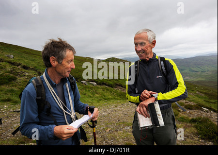 Il dr. gerry mcpartlin sul ben chonzie Foto Stock