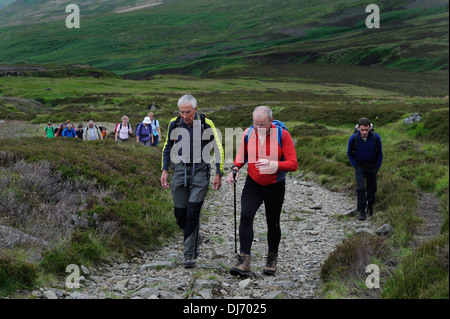 Il dr. gerry mcpartlin sul ben chonzie Foto Stock