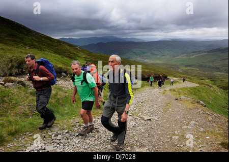 Il dr. gerry mcpartlin sul ben chonzie Foto Stock