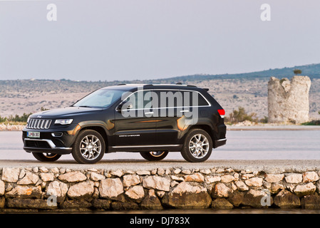 Jeep Grand Cherokee 3.0 vertice V6 Multijet II anno modello 2014. Foto Stock