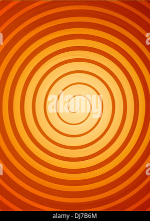 Arancione sullo sfondo di turbolenza (alta risoluzione computer immagine generata) Foto Stock