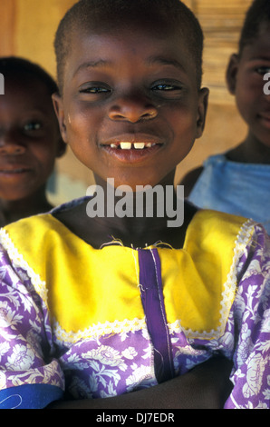 Ragazza Nyanja, Lago Niassa, Mozambico Foto Stock