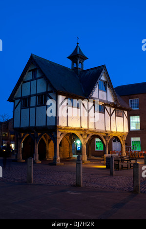 La vecchia scuola di grammatica, Market Harborough, Leicestershire, England, Regno Unito Foto Stock