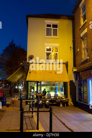 High Street, Market Harborough, Leicestershire, England, Regno Unito Foto Stock