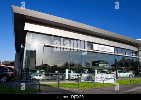 BMW Mini sandalo showroom auto a Wakefield Foto Stock