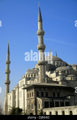 La Moschea Suleymanie (Moschea Blu) Istanbul, Turchia Foto Stock