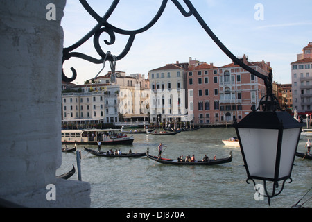 Il Grand Canal, Venezia, Italia Foto Stock