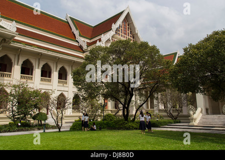 Chulalongkorn University è la più antica università in Thailandia, fondata dal re Vajiravudh chi lo ha chiamato dopo il re Chulalongkorn Foto Stock