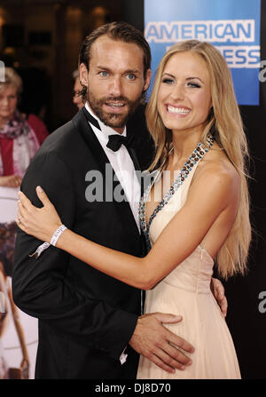 Sven Hannawald e Alena Gerber al Diva Award 2012 a Bayerischer Hof hotel. Monaco di Baviera, Germania - 26.06.2012 Foto Stock