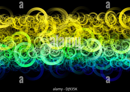 Abstract potente modello di sfondo Foto Stock