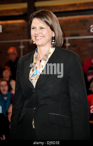 Ilse Aigner su tedesco ZDF talkshow 'Markus Lanz' a Stahlwiete. Amburgo, Germania - 17.04.2012 Foto Stock