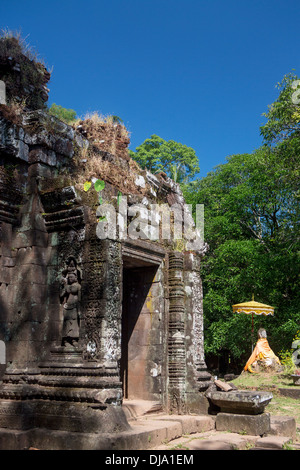 Antiche rovine Khmer in Champasak, Laos Foto Stock