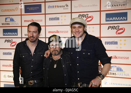 BossHoss frequentando 7 assemblea PRG LEA Live Entertainment Award al Festhalle. Francoforte, Germania - 20.03.2012 Foto Stock