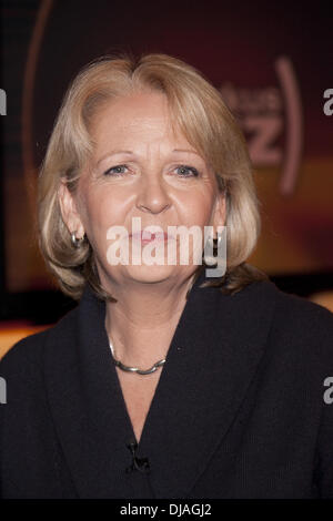 Hannelore Kraft su tedesco ZDF talkshow 'Markus Lanz' a Stahlwiete. Amburgo, Germania - 21.03.2012 Foto Stock