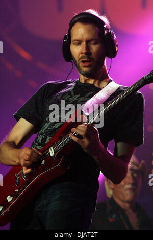 Paul Gilbert ampli Marshall: 50 anni di forte concerto dal vivo, tenutasi al Wembley Arena di Londra - Inghilterra - 22.09.12 Foto Stock