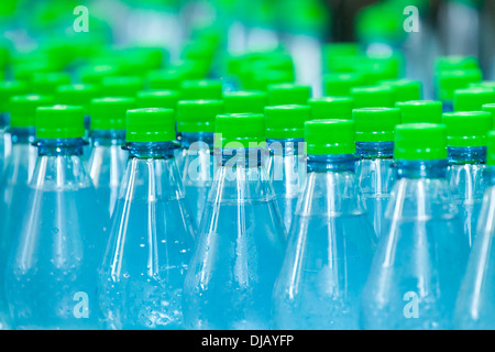 Acqua minerale in bottiglie di PET, cattivo minerale Pyrmonter- und Heilquellen GmbH Azienda, Bassa Sassonia, Germania Foto Stock