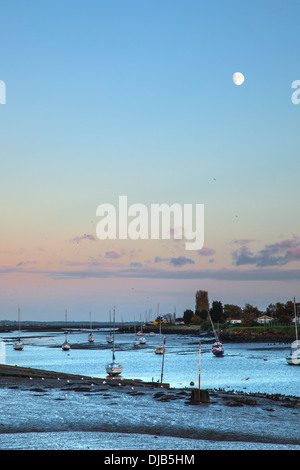 Fiume Roach all incrocio di ancoraggio Foto Stock