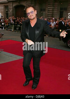 Bono la GQ Men of the Year Awards 2012 arrivi - Londra, Inghilterra - 04.09.12 Foto Stock