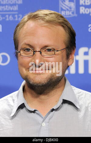 Rian Johnson 'Looper " Conferenza stampa foto chiamata durante il 2012 a Toronto International Film Festival presso il TIFF Bell Lightbox. Toronto, Canada - 06.09.12 Foto Stock