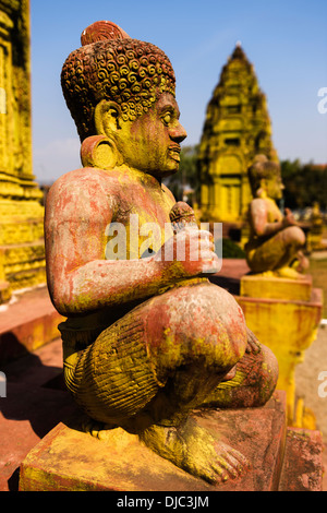 Memorial cimitero commemorativo 8836 uomini e donne che sono morti per la loro regione, paese e unito a Siem Reap, Cambogia. Foto Stock