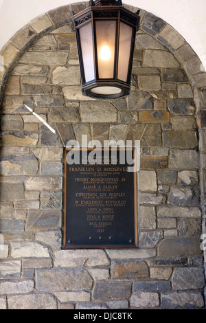 Ufficio postale di Poughkeepsie New York Foto Stock