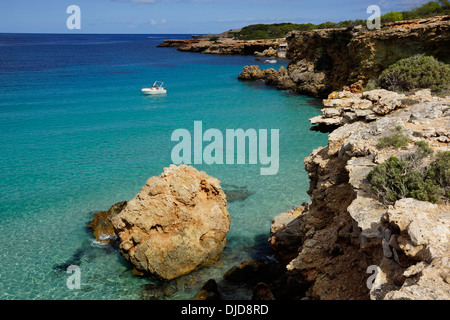 Seascape, punta de sa torre, ibiza, Spagna Foto Stock