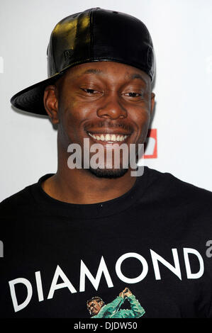 Dizzee Rascal Capital FM Summertime Ball tenutosi al Wembley Stadium - Tappeto Rosso Londra Inghilterra - 09.06.12 Foto Stock