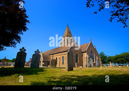 San Ouen la chiesa di St. Ouen, Jersey, Isole del Canale Foto Stock