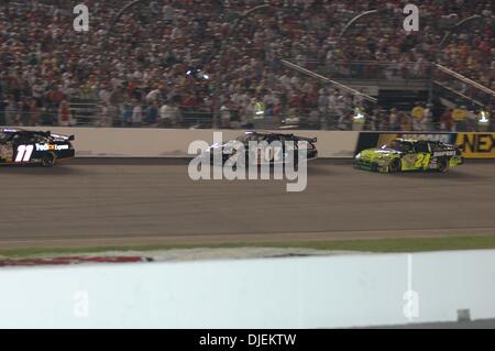 Settembre 08, 2007 - Richmond, VA, Stati Uniti d'America - Clint Bowyer e Jeff Gordon durante la Nascar Chevy Rock and Roll 400 gara al Circuito Internazionale di Richmond. (Credito Immagine: © Tina Fultz/ZUMA Press) Foto Stock