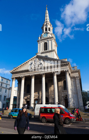 Chiesa di St Martin-in-the-Fields, Trafalgar Square, London, Regno Unito Foto Stock