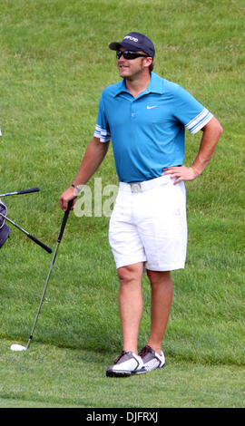 Giugno 23, 2010 - Cromwell, Connecticut, Stati Uniti - BODE MILLER, Olympic sciatore alpino a viaggiatori Celebrity Pro-Am. (Credito Immagine: © Stan Godlewski/ZUMApress.com) Foto Stock