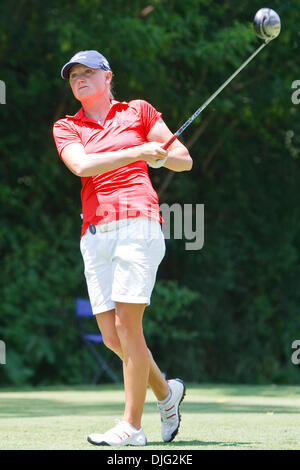 Luglio 04, 2010 - Sylvania, Ohio, Stati Uniti d'America - 4 Luglio 2010: Stacy Lewis durante il round finale del gioco del Jamie Farr Owens Corning Classic presentato da Kroger a Highland Meadows Golf Club in Sylvania, Ohio. .Credito: Scott W. Grau / Southcreek globale di credito (Immagine: © Southcreek globale/ZUMApress.com) Foto Stock