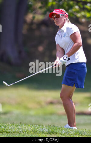 Luglio 04, 2010 - Sylvania, Ohio, Stati Uniti d'America - 4 Luglio 2010: Kristy McPherson durante il round finale del gioco del Jamie Farr Owens Corning Classic presentato da Kroger a Highland Meadows Golf Club in Sylvania, Ohio. .Credito: Scott W. Grau / Southcreek globale di credito (Immagine: © Southcreek globale/ZUMApress.com) Foto Stock