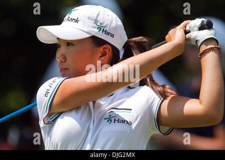 Luglio 04, 2010 - Sylvania, Ohio, Stati Uniti d'America - 4 Luglio 2010: In-Kyung Kim, della Corea del Sud, durante il round finale del gioco del Jamie Farr Owens Corning Classic presentato da Kroger a Highland Meadows Golf Club in Sylvania, Ohio. .Credito: Scott W. Grau / Southcreek globale di credito (Immagine: © Southcreek globale/ZUMApress.com) Foto Stock