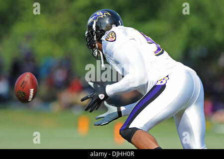 Luglio 30, 2010 - Westminster, Maryland, Stati Uniti d'America - 30 Luglio 2010: Baltimore Ravens linebacker Ray Lewis (52) in azione durante la Ravens training camp a McDaniel College di Westminster, MD...credito obbligatorio: Russell Tracy / Southcreek globale. (Credito Immagine: Â© Southcreek globale/ZUMApress.com) Foto Stock