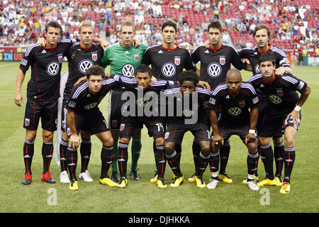 Luglio 31, 2010 - Sandy, Utah, Stati Uniti d'America - 31 Luglio 2010: Team DC uniti. Real Salt Lake prendere DC Uniti 3-0 per una casa di vincere in Rio Tinto Stadium..Mandatory Credit: stephen Holt / Southcreek media globali di credito (Immagine: © Southcreek globale/ZUMApress.com) Foto Stock