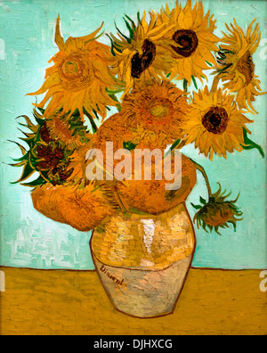 Girasoli 1888 Vincent van Gogh 1853-1890 Paesi Bassi Paesi Bassi Foto Stock