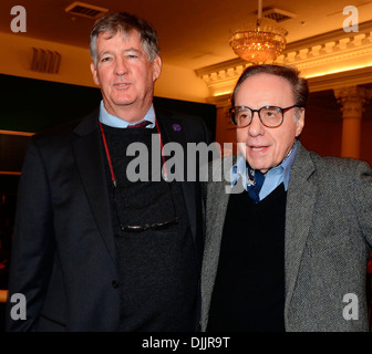 Dan Ford Peter Bogdanovich IFTA John Ford in Irlanda il lancio simposio tenutosi presso la National Concert Hall - Arrivi Dublino Irlanda - Foto Stock