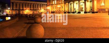 Casa consiglio edifici in Victoria Square, Birmingham City, West Midlands, England, Regno Unito Foto Stock