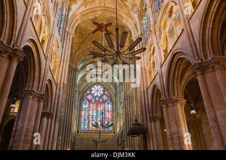 Eglise Saint Julien nella città di Tours, Francia. Foto Stock