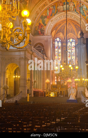 Eglise Saint Roch nella città di Parigi, Francia. Foto Stock