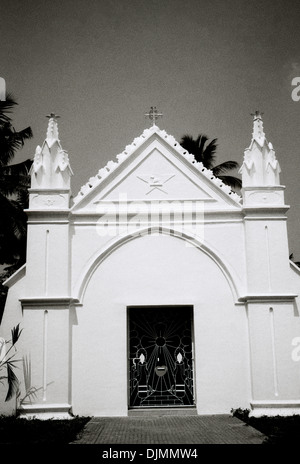 Nostra Signora della speranza la Chiesa sulla isola di Vypin sulla Fort Kochi Cochin in Kerala in India del Sud in Asia. Foto Stock