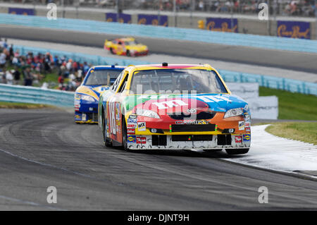 10 agosto 2008: Kyle Busch vince il centurione di imbarcazioni presso il Glen NASCAR Sprint Cup gara di Watkins Glen, New York. Foto di Alan Schwartz/Cal Sport Media (credito Immagine: Ã Â© Cal Sport Media/ZUMA Premere)(Immagine di credito: © Alan Schwartz/Cal Sport Media) Foto Stock