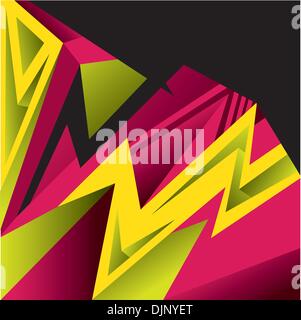 Abstract colorato progettato background moderno Illustrazione Vettoriale