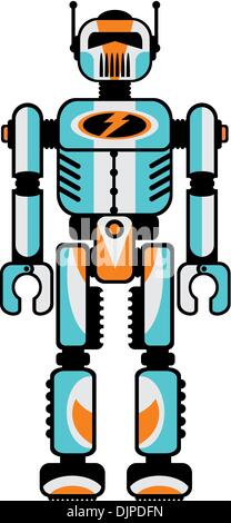 robot Illustrazione Vettoriale