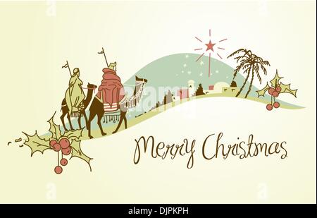 Natività Illustrazione Vettoriale