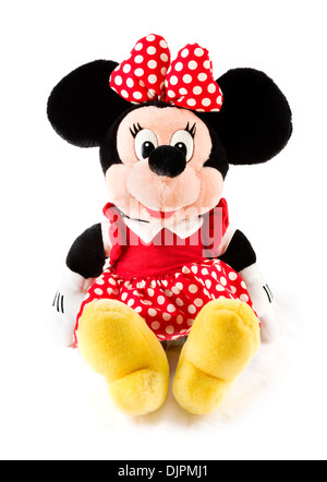 Minnie Mouse peluche, STATI UNITI D'AMERICA Foto Stock