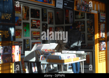 Il più grande mercato all'aperto nell'emisfero australe, Mercati di Queen Victoria Melbourne, Victoria, Australia. Foto Stock