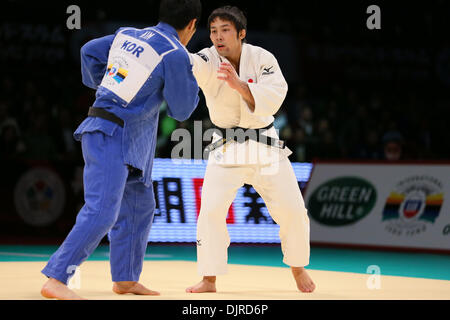 Tokyo Metropolitan Gymnasium, Tokyo, Giappone. 29 Nov, 2013. Naohisa Takato (JPN), 29 novembre 2013 - Judo : Grand Slam Tokyo 2013, Uomini 60kg classe finale a Tokyo Metropolitan Gymnasium, Tokyo, Giappone. Credito: Yusuke Nakanishi AFLO/sport/Alamy Live News Foto Stock